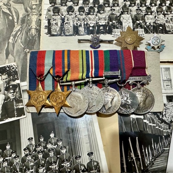 Irish Guards Medals 4